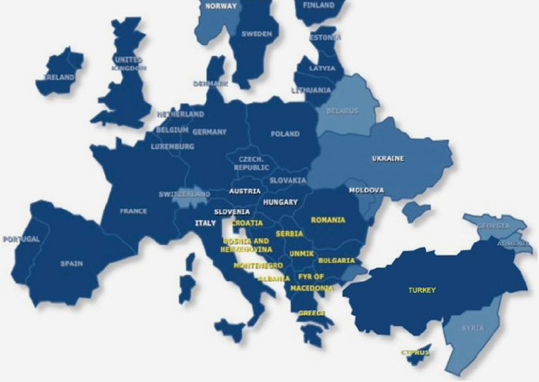 Southeastern Europe Countries Map Se Europe In The Midst Of Geopolitical Conundrum - Energy News - Institute  Of Energy Of South East Europe