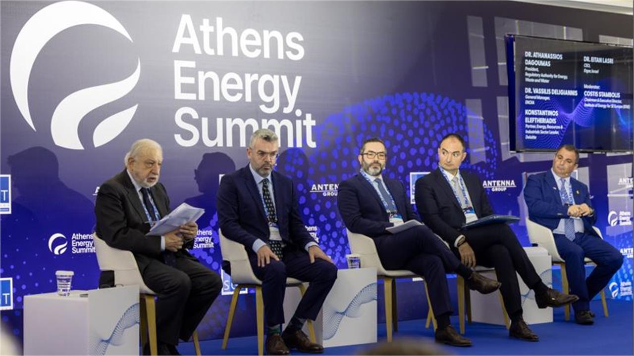 IENE’s Chairman moderated session on the ‘Water Nexus’ in this year’s Athens Energy Summit